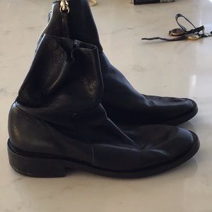 Top shop leather booties